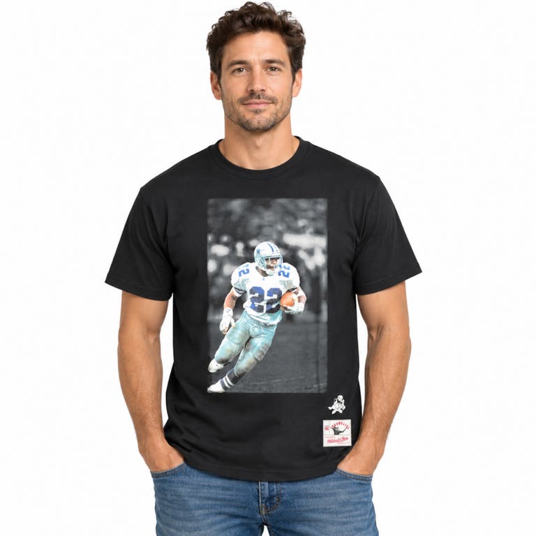 Dallas Cowboys Emmitt Smith Mitchell and Ness Legendary Moments Shirt