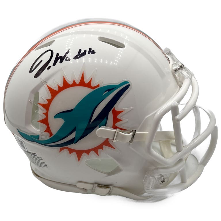 Miami Dolphins Jaylen Waddle #11 Autographed Speed Mini Helmet - Fanatics Authentic