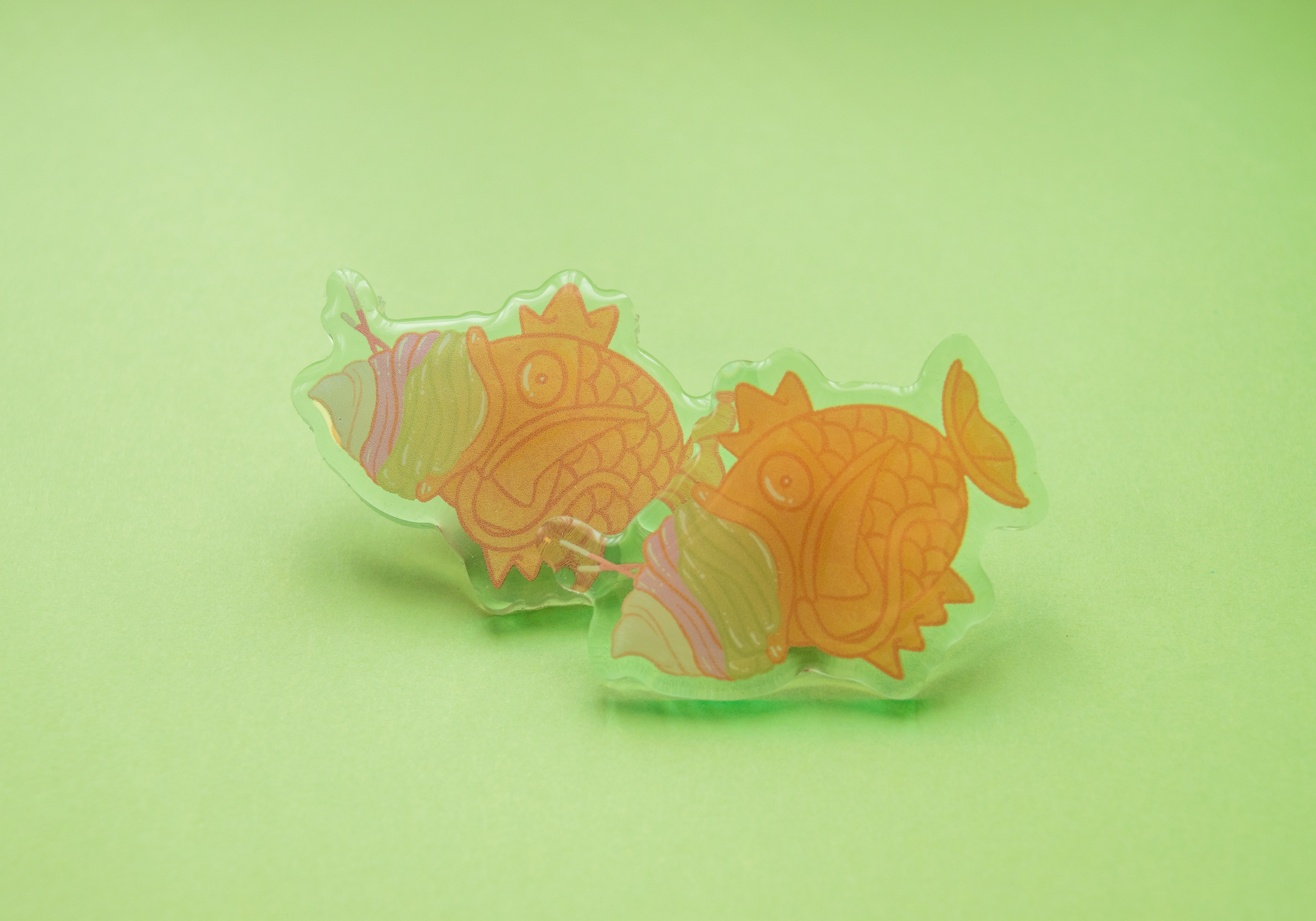Magikarp Taiyaki Pin