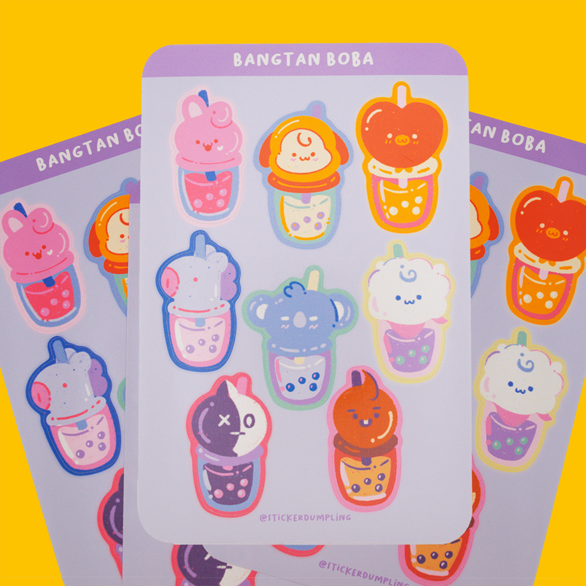 Bangtan Sticker Sheet