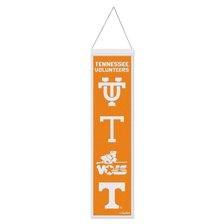 Tennessee Volunteers Wool Evolution Banner 8x32"
