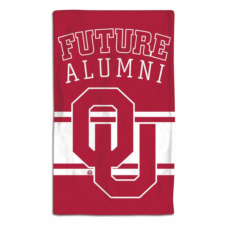 Oklahoma Sooners Baby Burp Cloth 10x17"