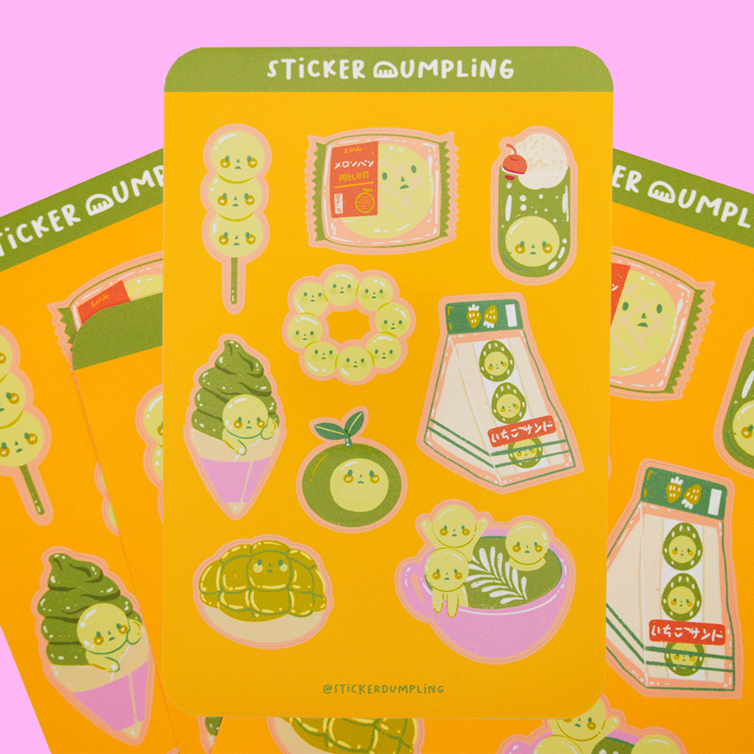 Smiski Sweets Sticker Sheet