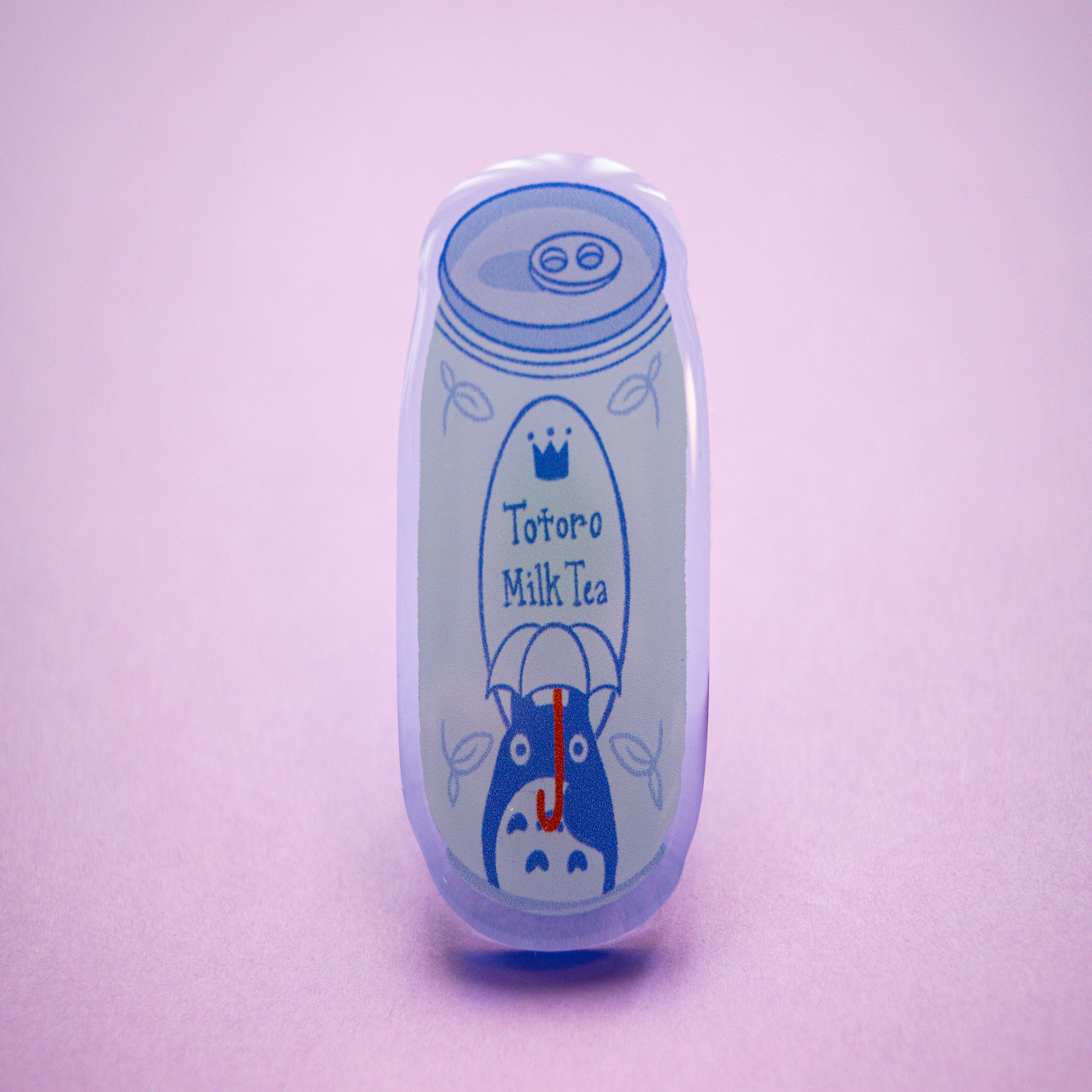 P4. Totoro Milk Tea Pin