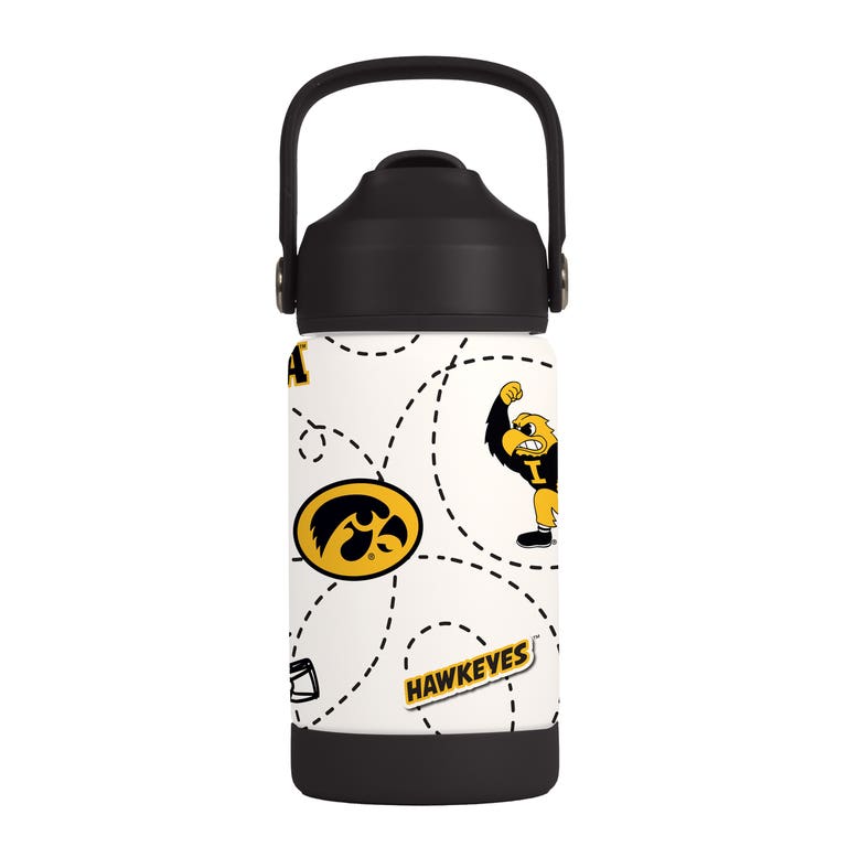 Iowa Hawkeyes Kids Stainless Steel Mascot Bottle 12oz