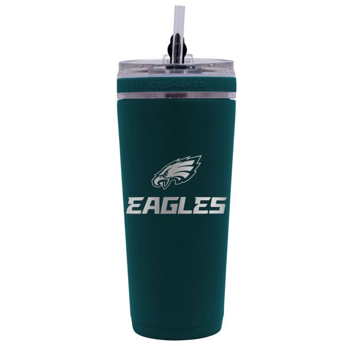 Philadelphia Eagles Stainless Steel Flex Ice Shaker 26oz