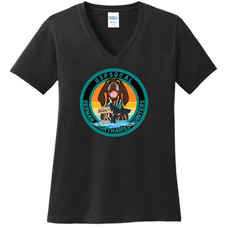 Southern California German Shorthaired Pointer Ladies Black Shirt