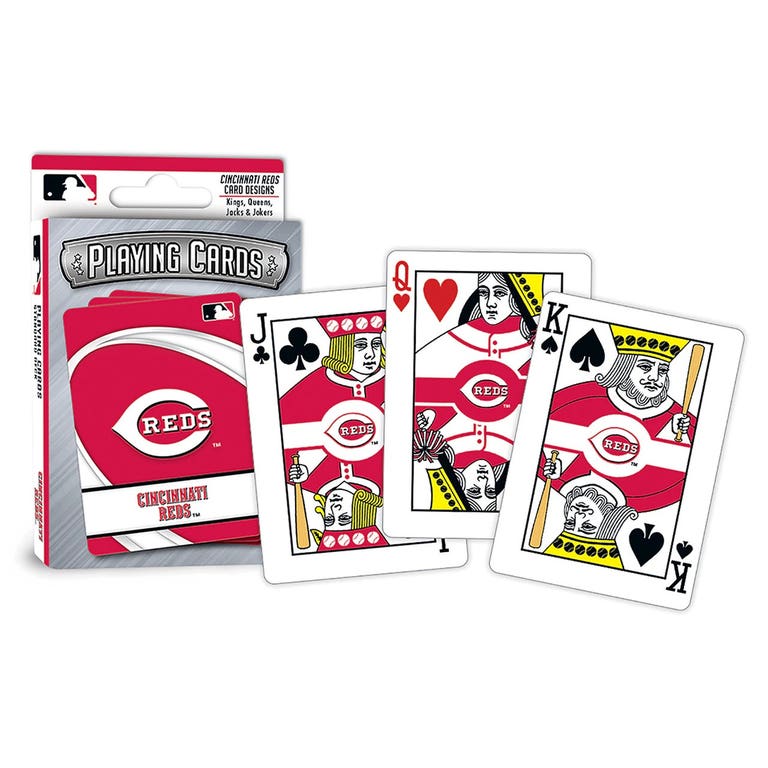 Cincinnati Reds Logo Playing Cards