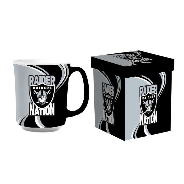 Las Vegas Raiders Ceramic Coffee Mug with Matching Box 14oz