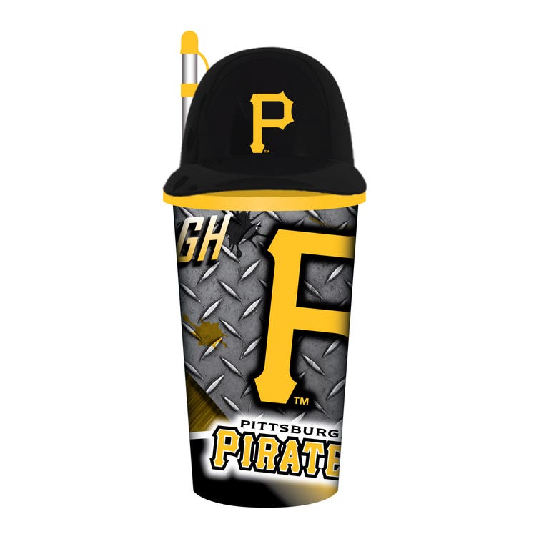 Pittsburgh Pirates Helmet Cup with Straw 32oz