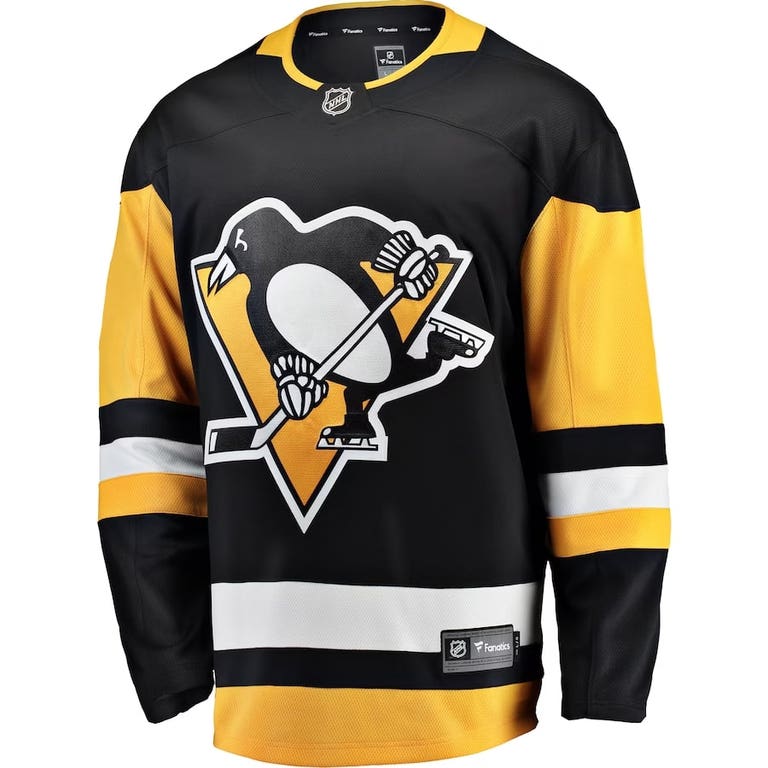 Pittsburgh Penguins Black Home Breakaway Jersey