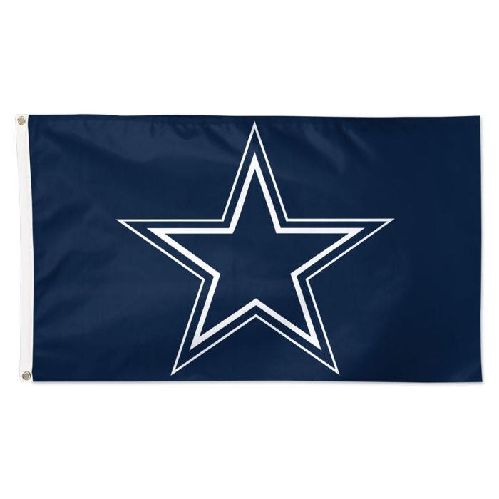 Dallas Cowboys Navy Blue Flag 3x5'