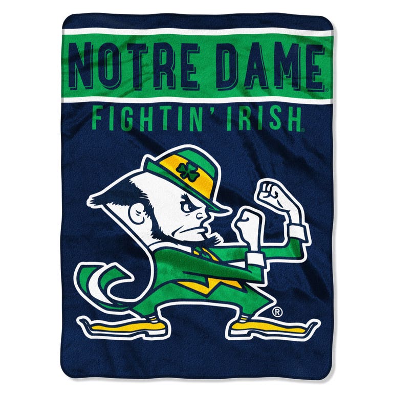 Notre Dame Fighting Irish Raschel Basic Design Blanket 60x80"