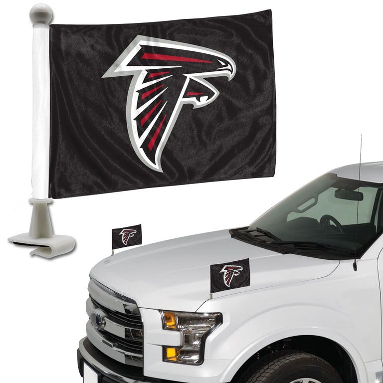 Atlanta Falcons Ambassador Car Flags Set