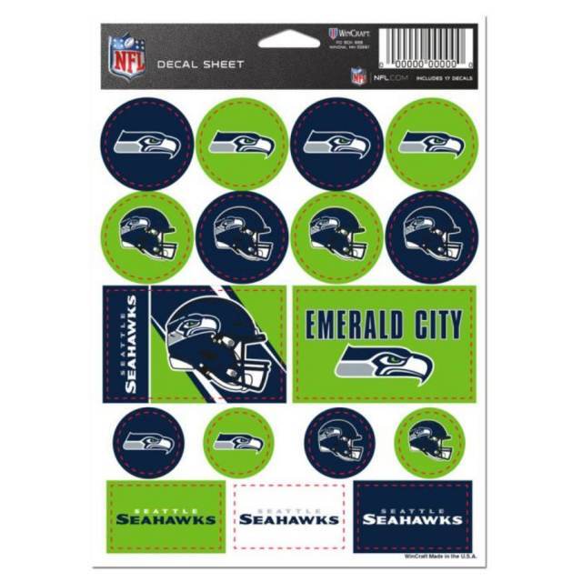 Seattle Seahawks Prismatic Decals