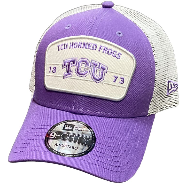 TCU Horned Frogs New Era Trucker Snapback Hat