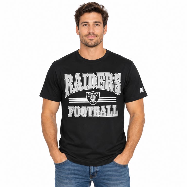 Las Vegas Raiders Black Starter Endzone Shirt
