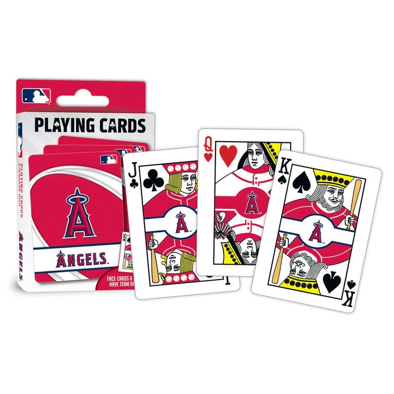Los Angeles Angels Logo Playing Cards
