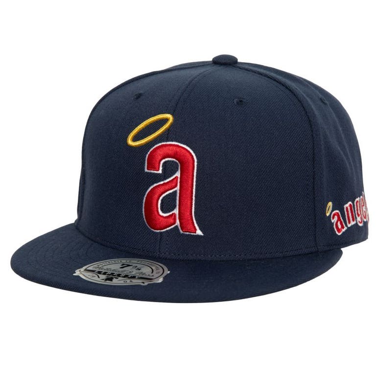 California Angels 1971 Mitchell and Ness Bases Loaded Cooperstown Fitted Hat