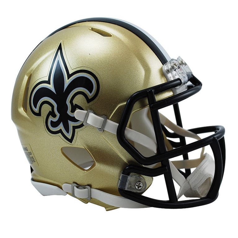 New Orleans Saints Riddell Speed Mini Helmet