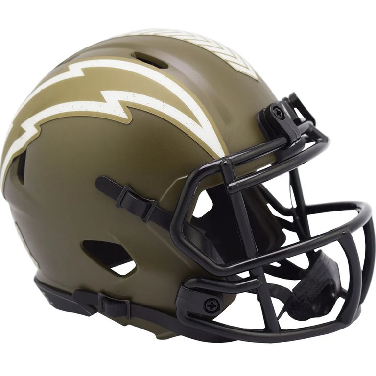 Los Angeles Chargers 2022 Salute to Service Mini Helmet