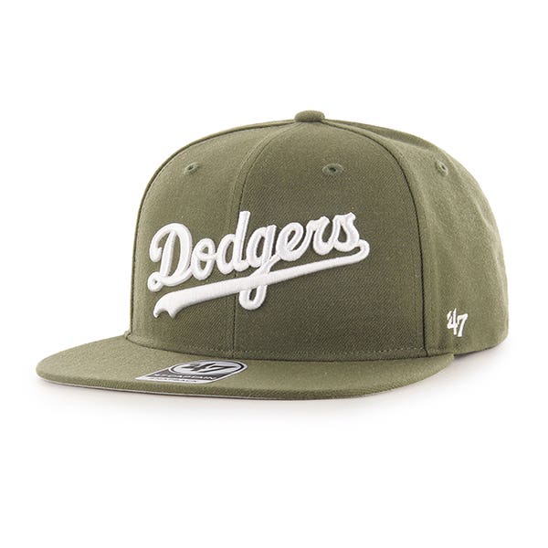 Los Angeles Dodgers Sandalwood Script '47Brand Snapback Hat
