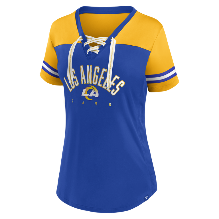 Los Angeles Rams Ladies Blitz Lace-Up Jersey