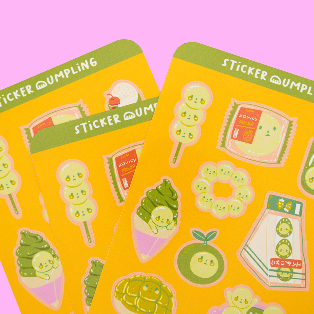 Smiski Sweets Sticker Sheet
