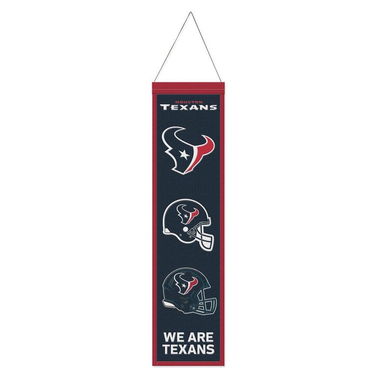 Houston Texans Wool Evolution Banner 8x32"