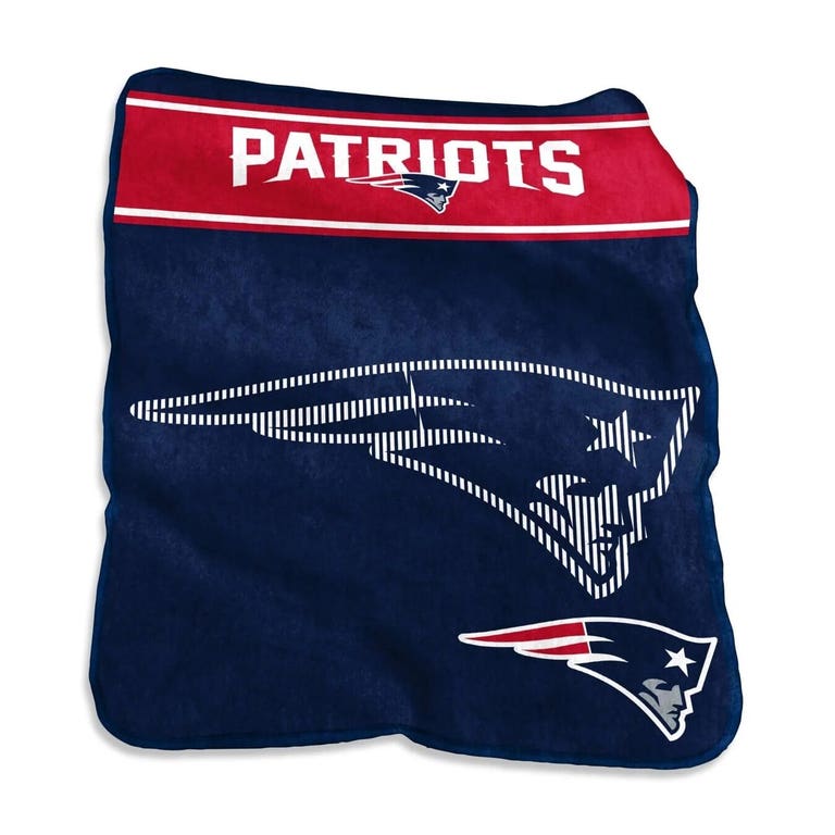 New England Patriots Field Day Raschel Throw Blanket 60x80"⁠