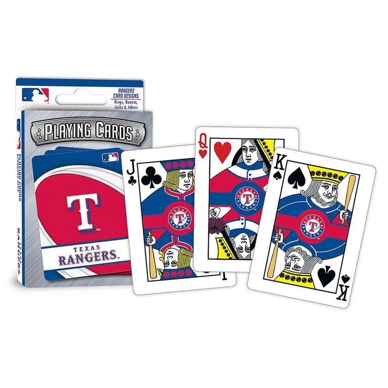 Texas Rangers Logo Playing Cards