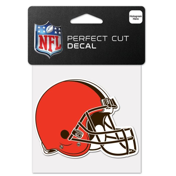 Cleveland Browns Perfect Cut Decal 4x4"