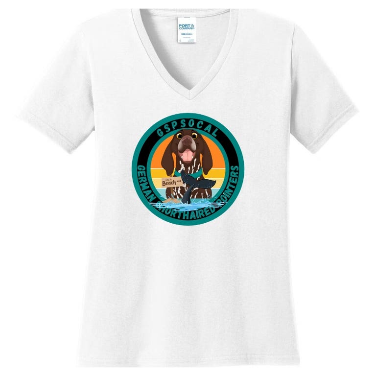 Southern California German Shorthaired Pointer Ladies White Shirt