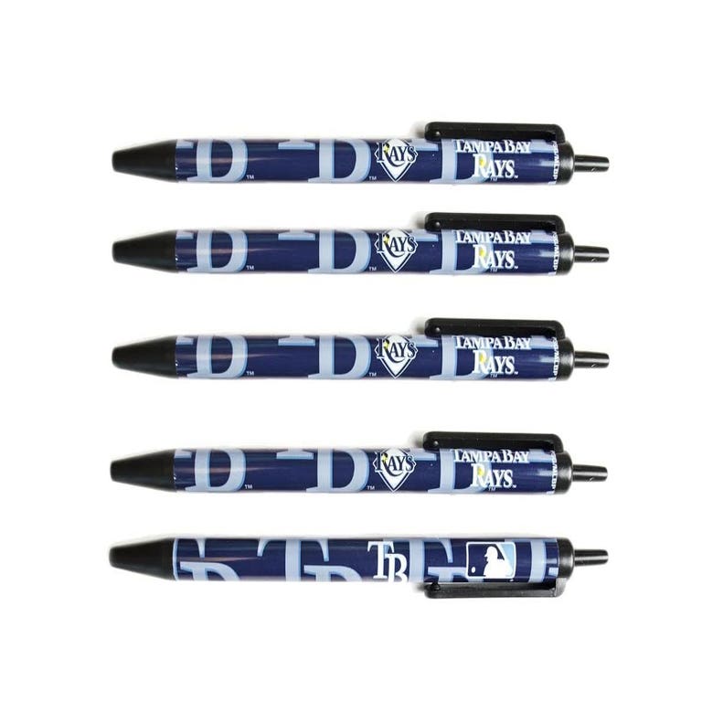 Tampa Bay Rays Click Pens 5pk