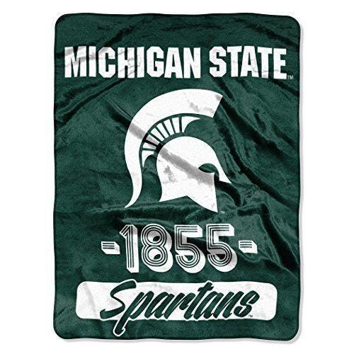 Michigan State Spartans 46x60" Varsity Design Rolled Blanket