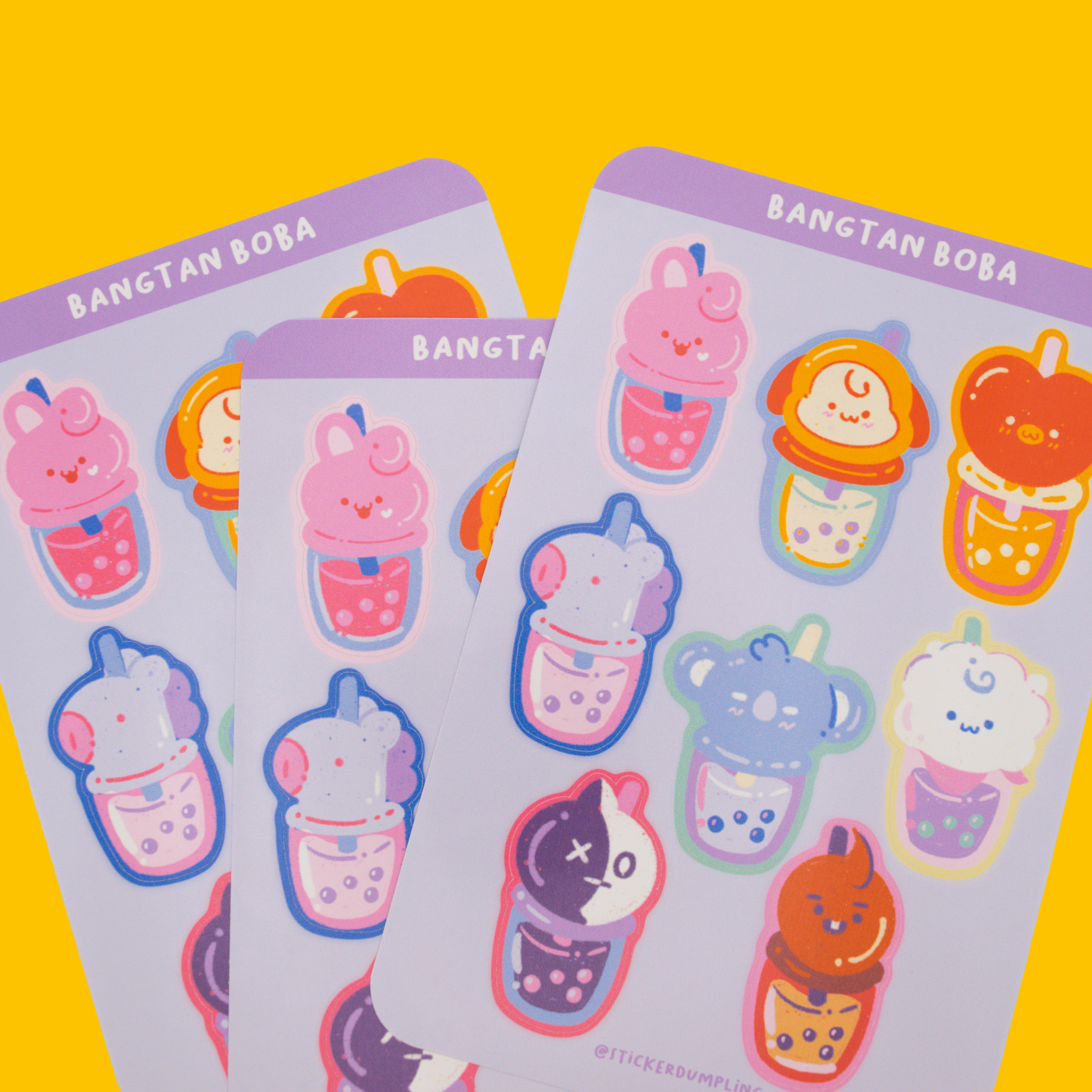 Bangtan Sticker Sheet
