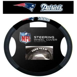New England Patriots Mesh Steering Wheel Cover