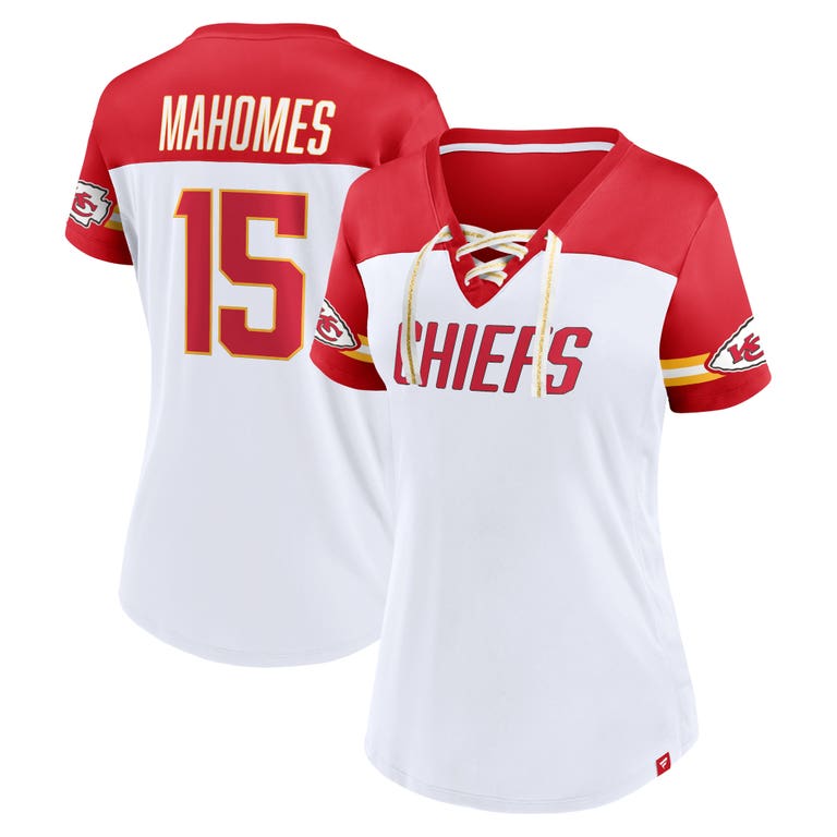 Kansas City Chiefs Ladies Patrick Mahomes #15 Blitz Lace-Up Jersey