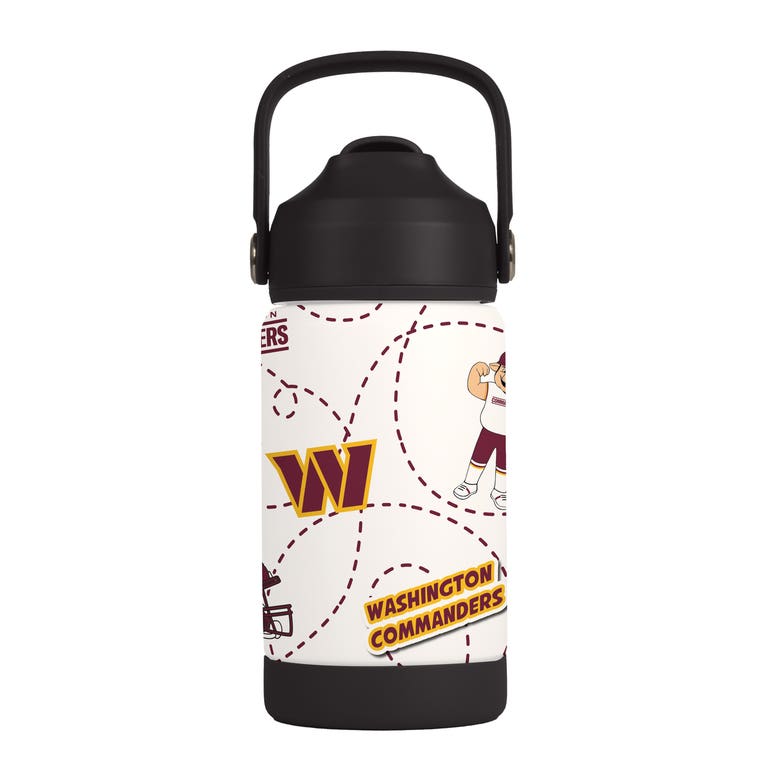Washington Commanders Kids Stainless Steel Mascot Bottle 12oz