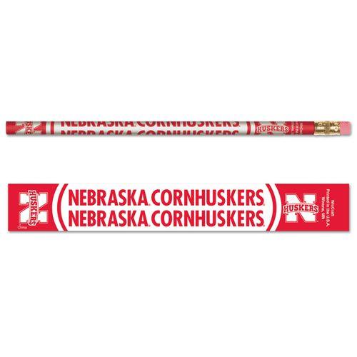 Nebraska Huskers  Pencil 6 Pack