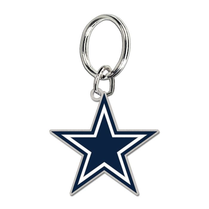 Dallas Cowboys Cloisonne Metal Keychain