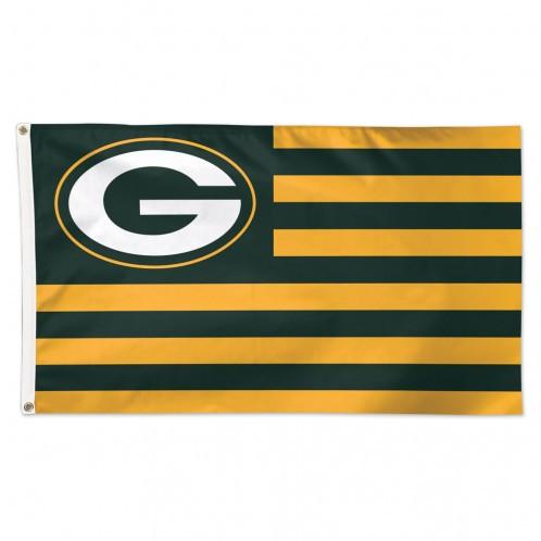 Green Bay Packers Deluxe Americana Flag 3x5'