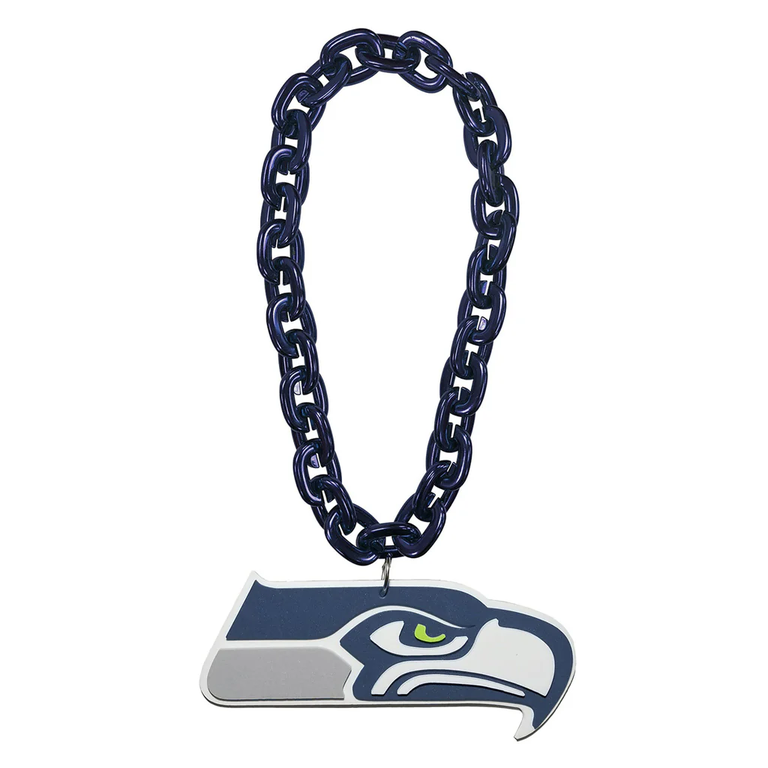Seattle Seahawks Blue Fan Chain