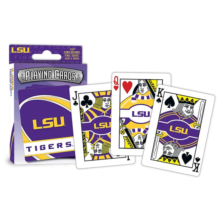 LSU Tigers Logo Playing Cards