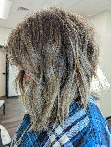 Gray Coverage with a few highlights