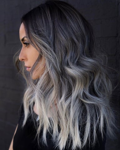 Full Head Airtouch + Shadow Root & Tone