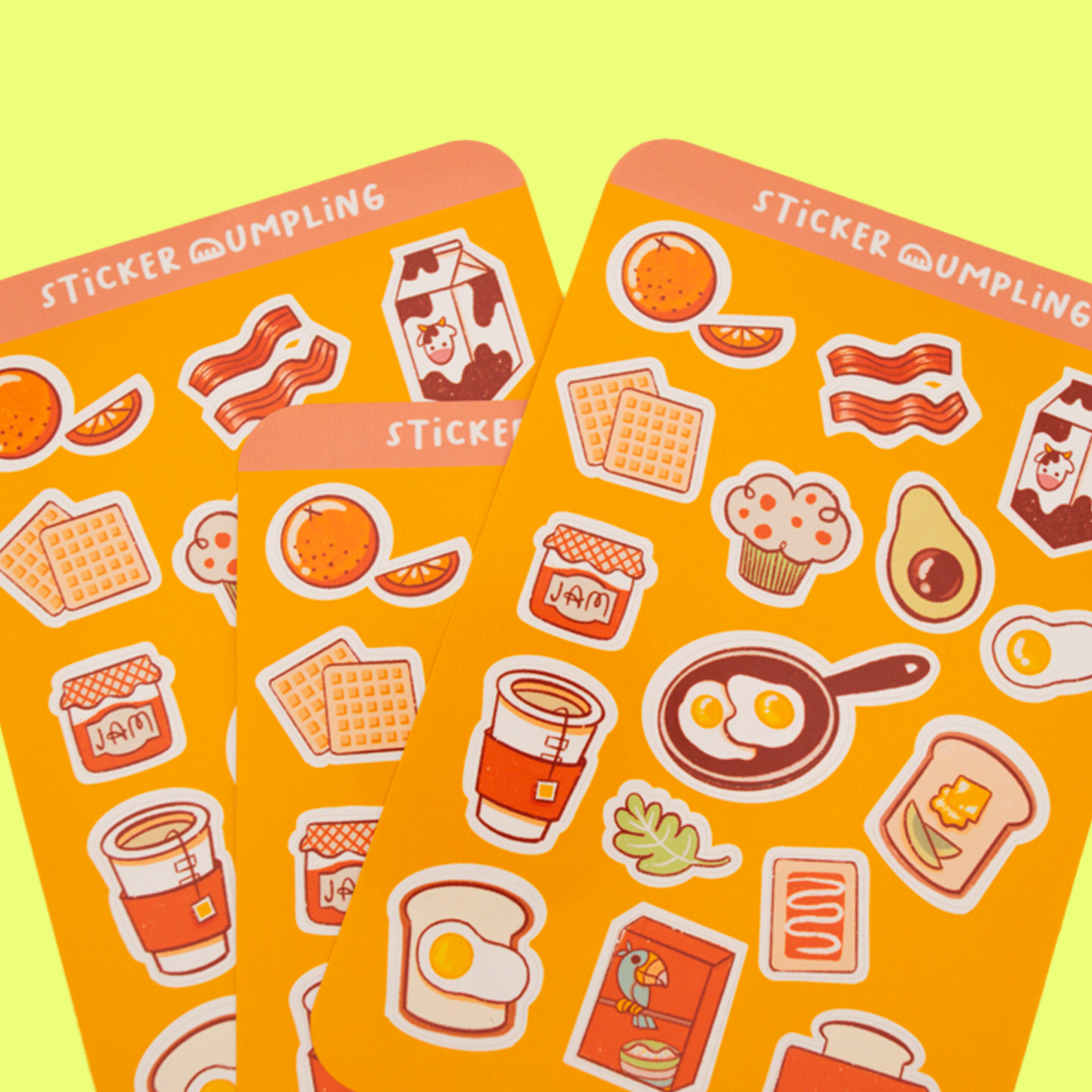 Breakfast Club Sticker Sheet