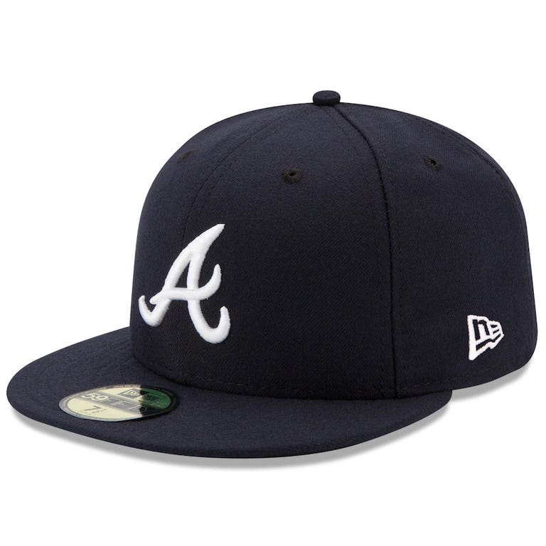 Atlanta Braves Road Authentic New Era 59FIFTY Onfield Fitted Hat