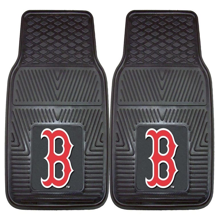 Boston Red Sox Heavy Duty 2-Piece Vinyl Car Mats