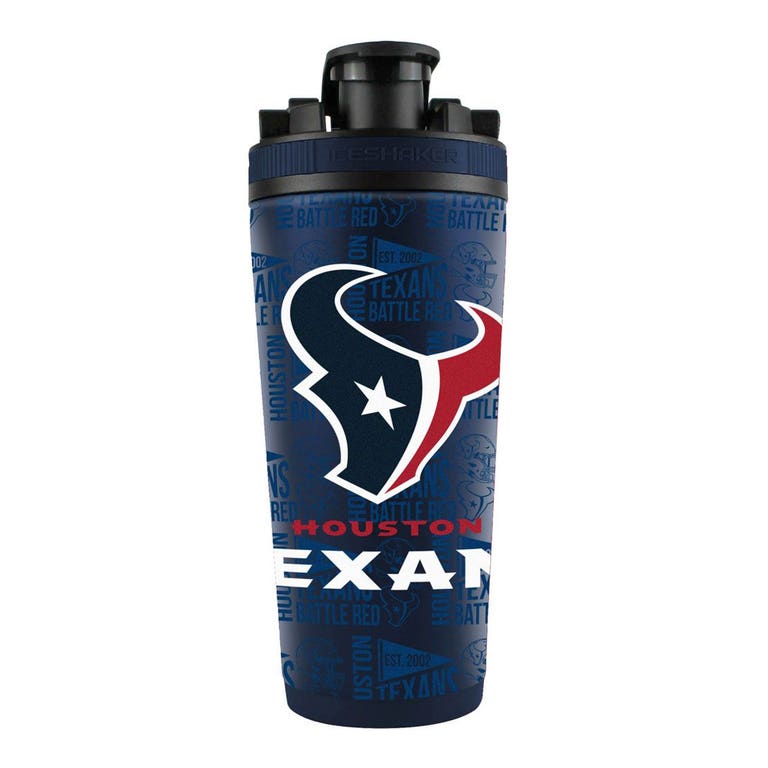 Houston Texans 4D Stainless Steel Ice Shaker 26oz
